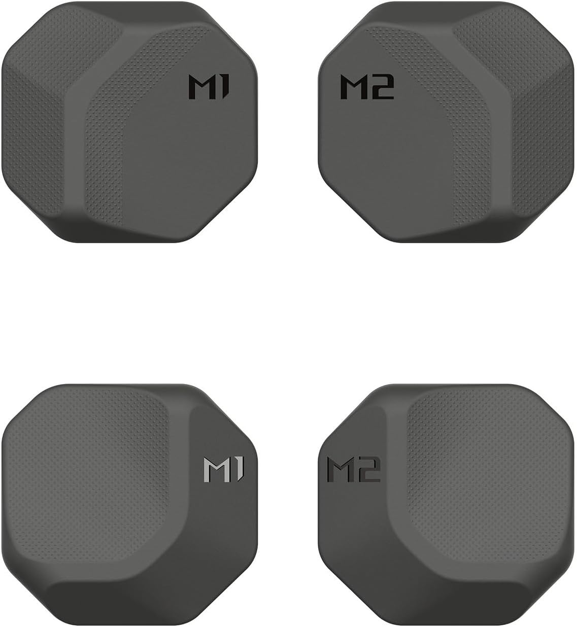 Skull & Co. Back Button Enhancement Set for ROG Ally X, Improvement Button Protection Kit for ROG Ally X - Black, 4Pcs