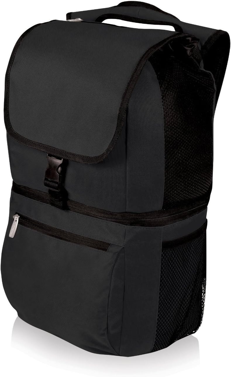 Picnic Time Zuma Insulated Cooler Backpack, Black