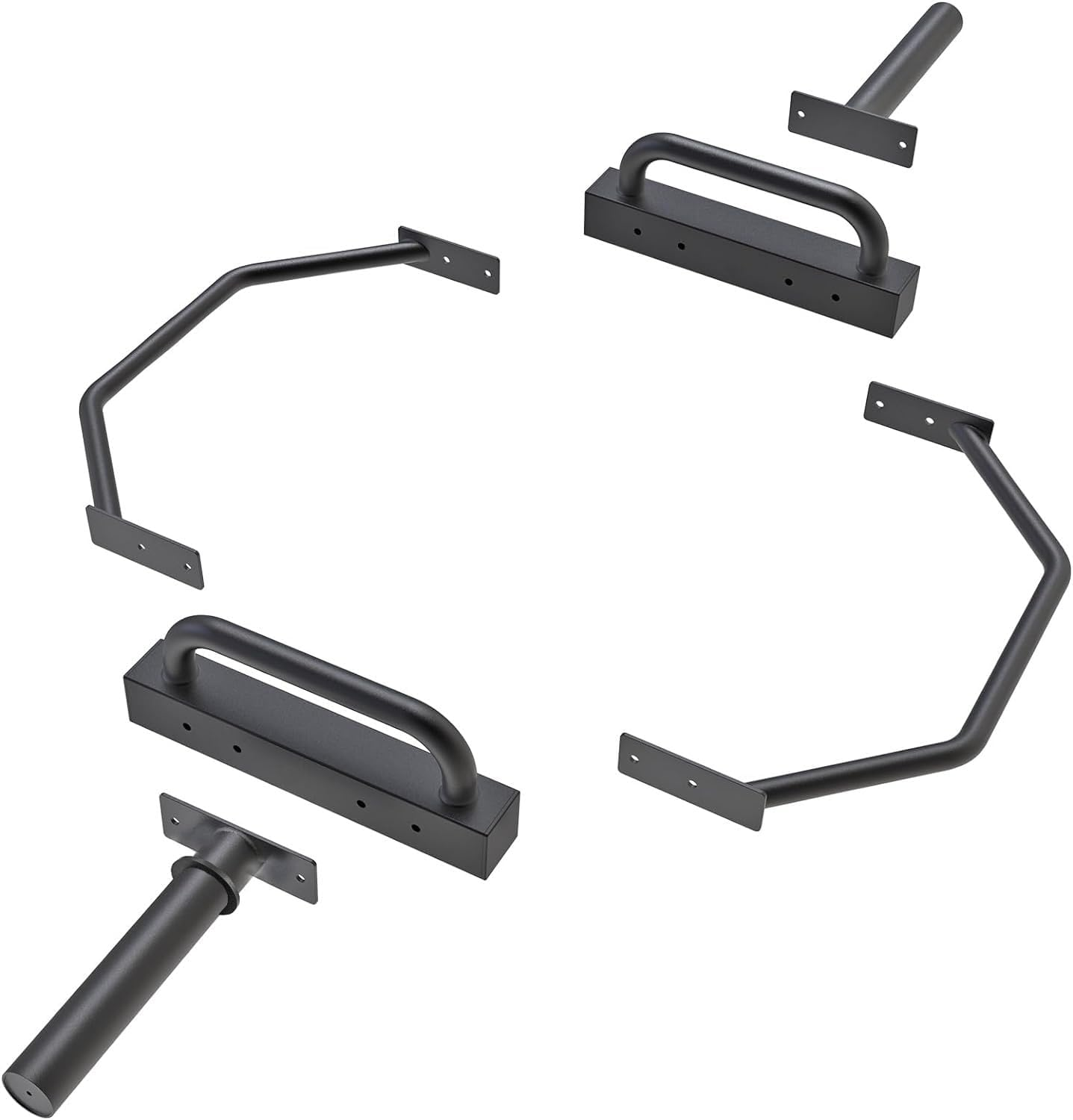 Durable Olympic Hex Deadlift Barbell with Solid Handles Ideal for Weight Lifting Trap & Shrug Workouts image number 6