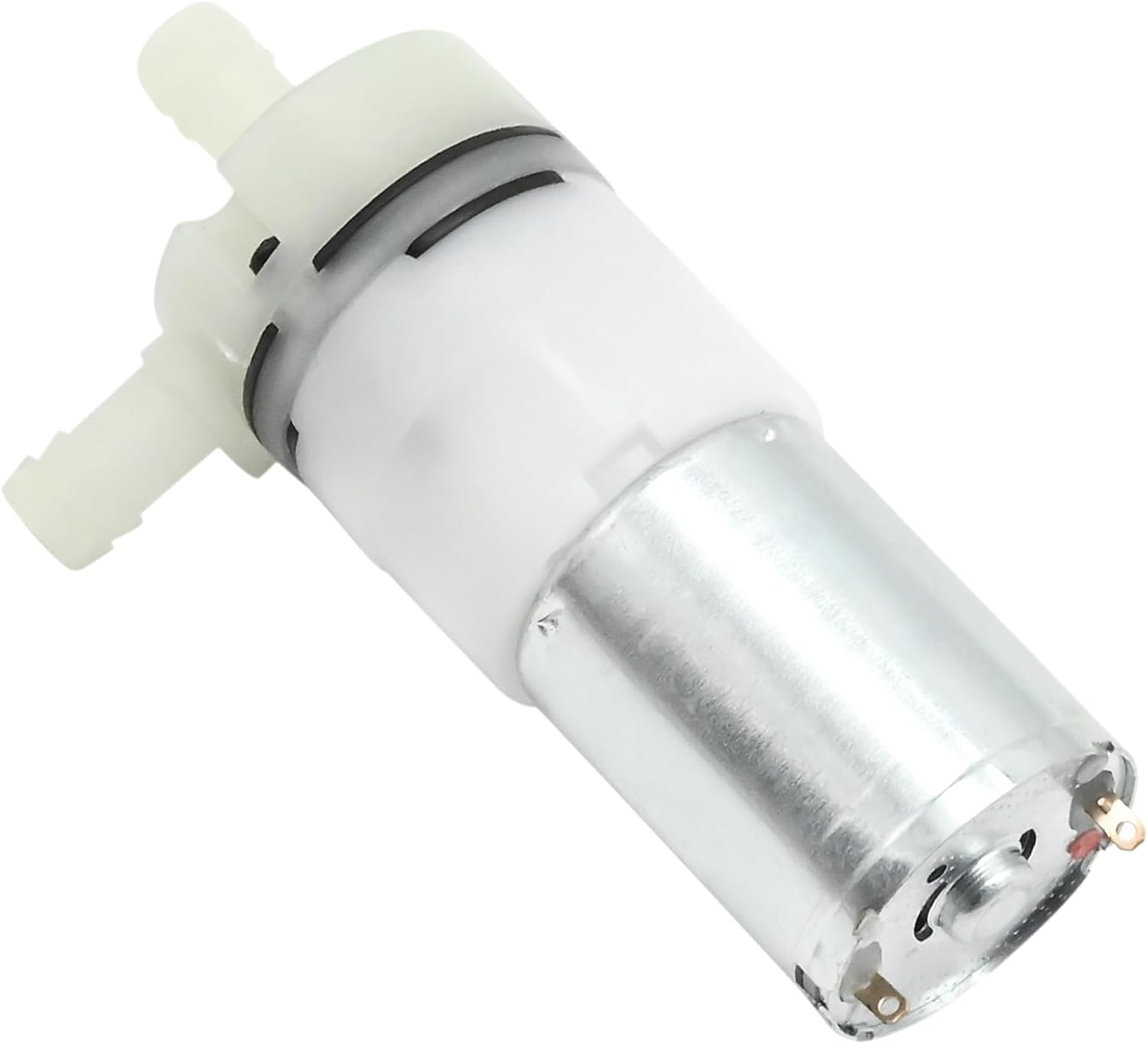 VIKKSAER 12 V DC Micro Diaphragm Fresh Water Pump, 1.3 LPM Water Flow Self Priming Pump for Coffee Machine, Water Dispenser, Ice Maker image number 1