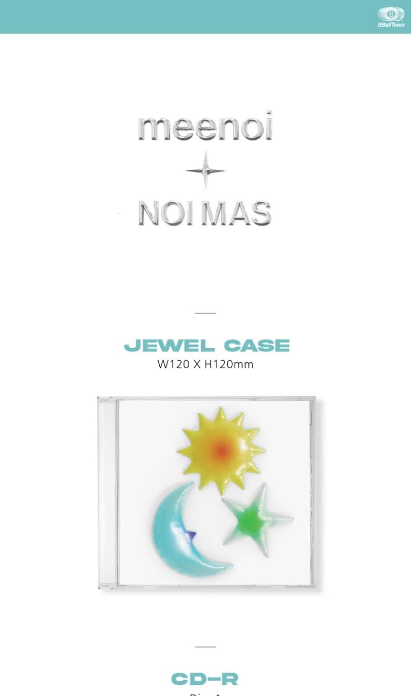 Meenoi NOI MAS EP Album Cd+Booklet+1P Photocard+Tracking Sealed