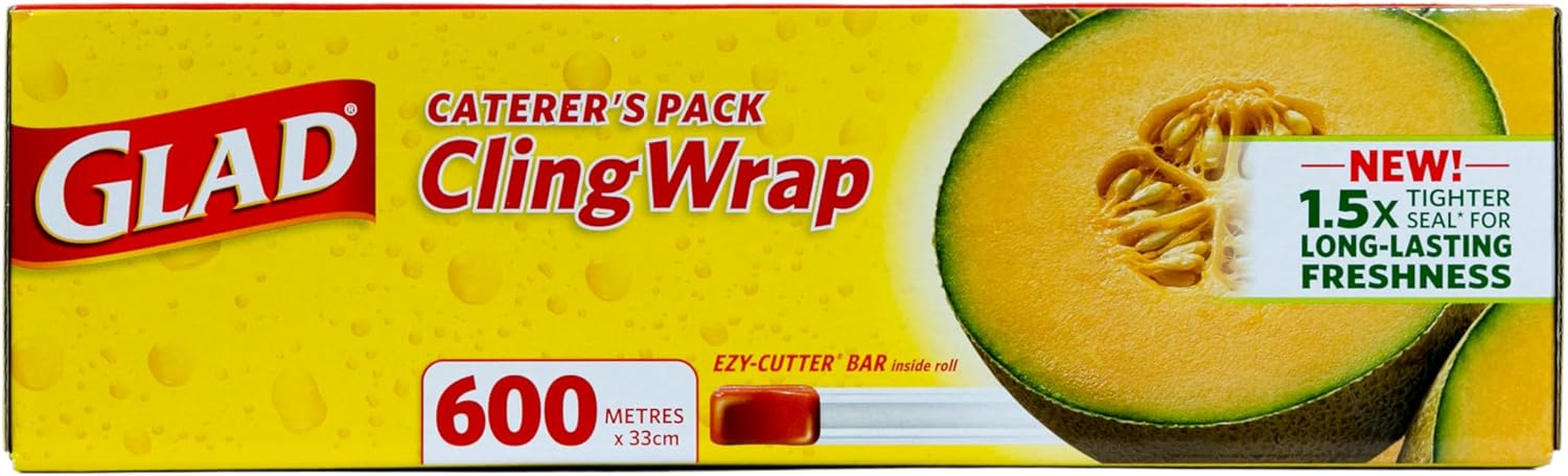 Glad Wrap, 600 Metre Clear Cling Wrap, Bpa-Free, Microwave Ready, 600M X 33Cm, 1 Count image number 2