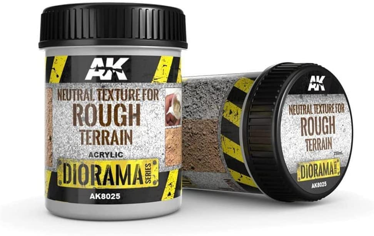 AK Interactive Neutral Texture - Rough 250Ml.