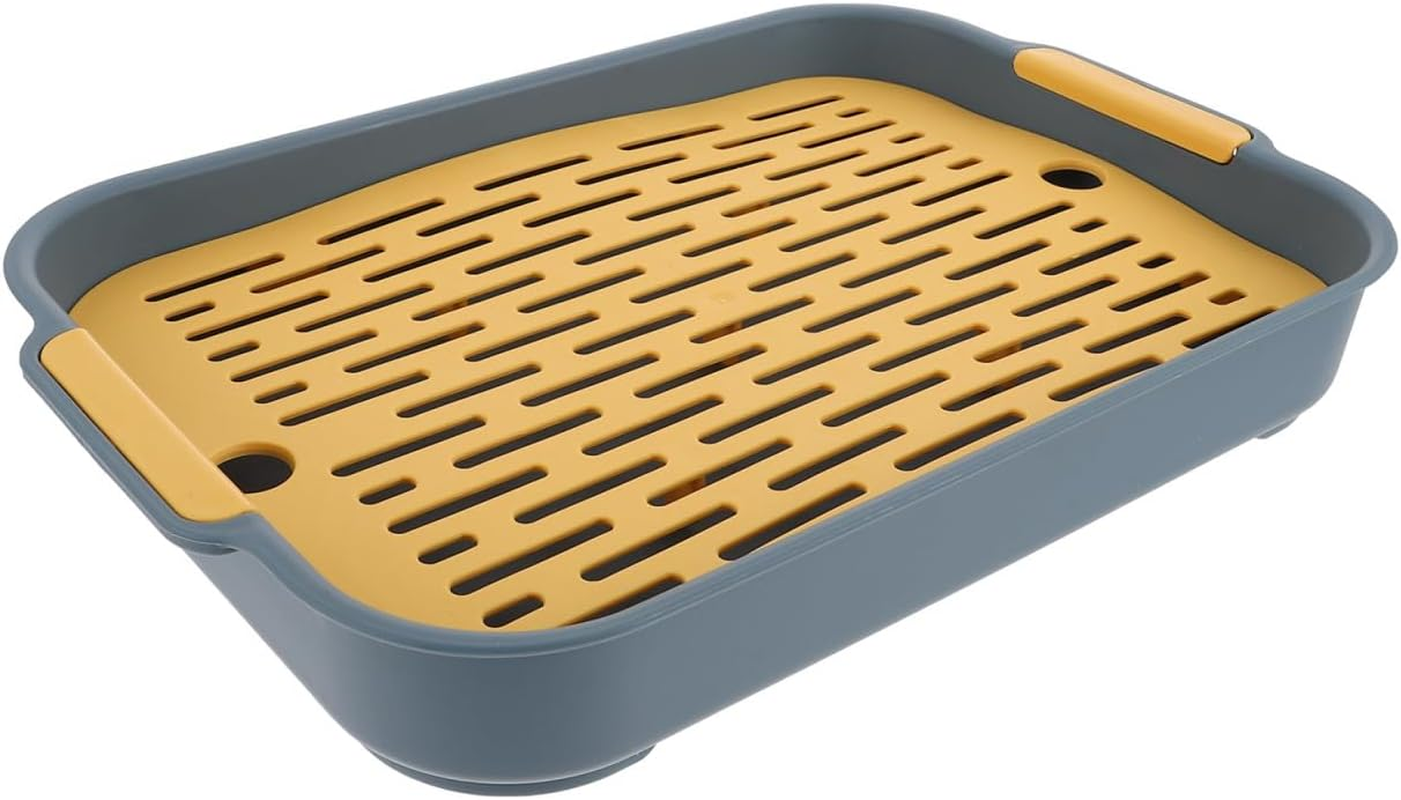 Rabbit Toilet Rabbit Litter Box Guinea Pig Training Corner Litter Box Small Animal Pet Toilet Potty Tray for Bunny Chinchilla, Potty image number 5