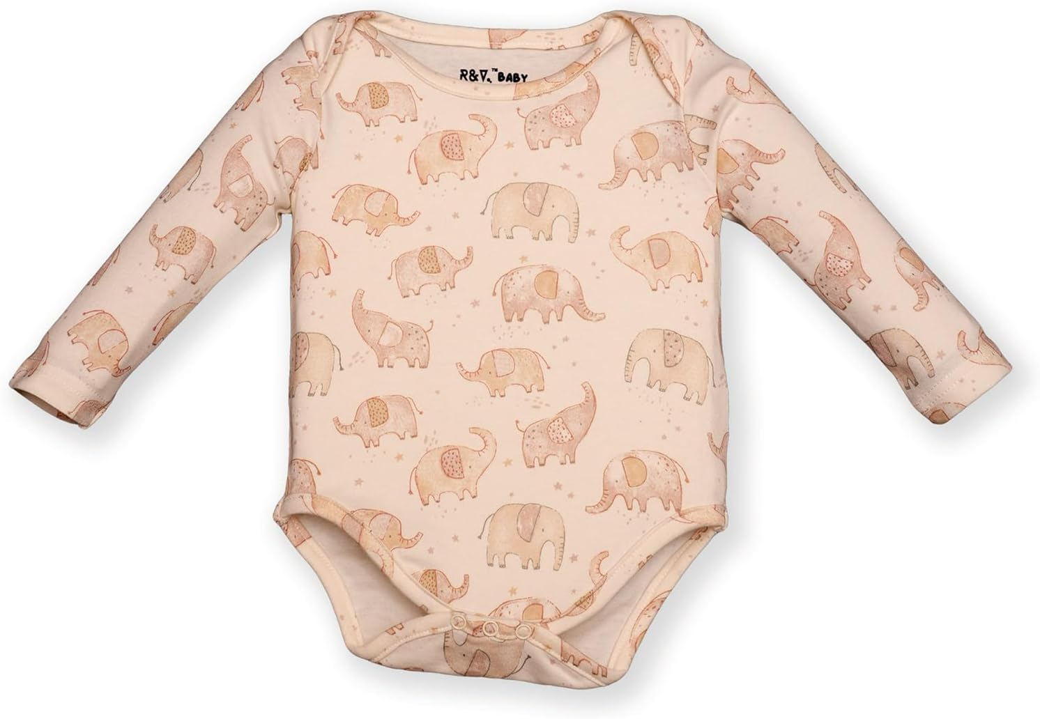 Baby 100% Cotton Bodysuit and Pant Multipack, 6-Piece Set image number 1