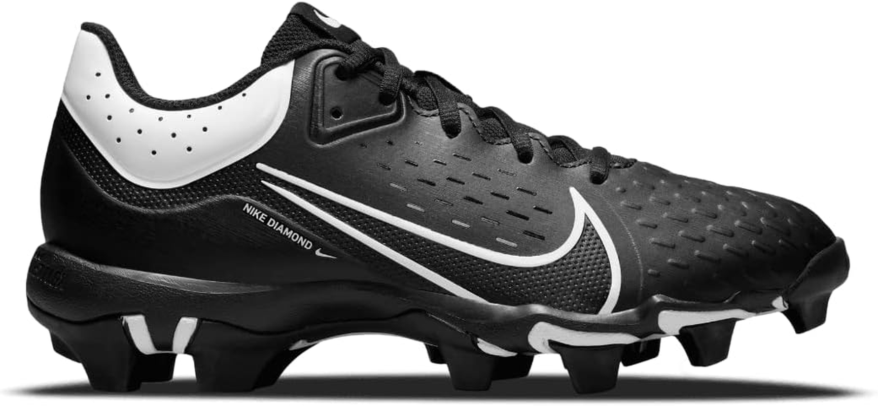Nike Hyperdiamond 4 Keystone Molded Softball Cleats, Black | Black | White, 11.5 US image number 2
