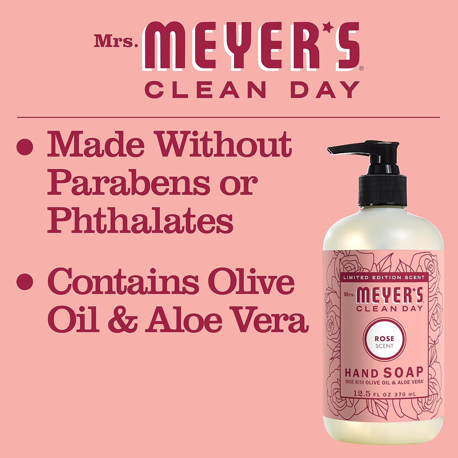 Liquid Hand Soap, Rose Spring, 12.5-Oz. 11401 image number 2