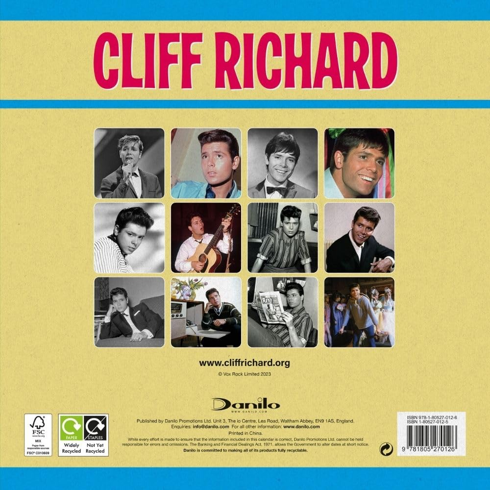 Cliff Richard 2024 Square Collector'S Edition Record Sleeve image number 3