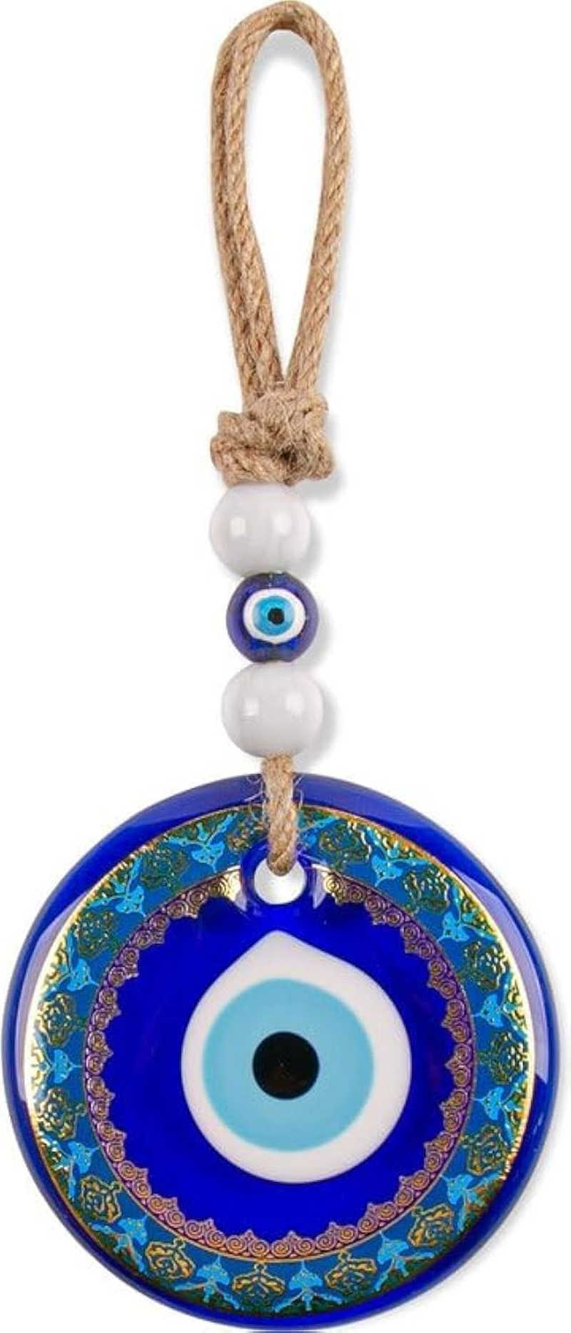 BABY SHOWER CHOCOLATE Evil Eye Wall Hanging, Home Decor, Good Luck Charming, Evil Eye Wall Decor, Nazar Boncuğu, Gift Ideas for a New Home Office, TM1001-13 Cm image number 6