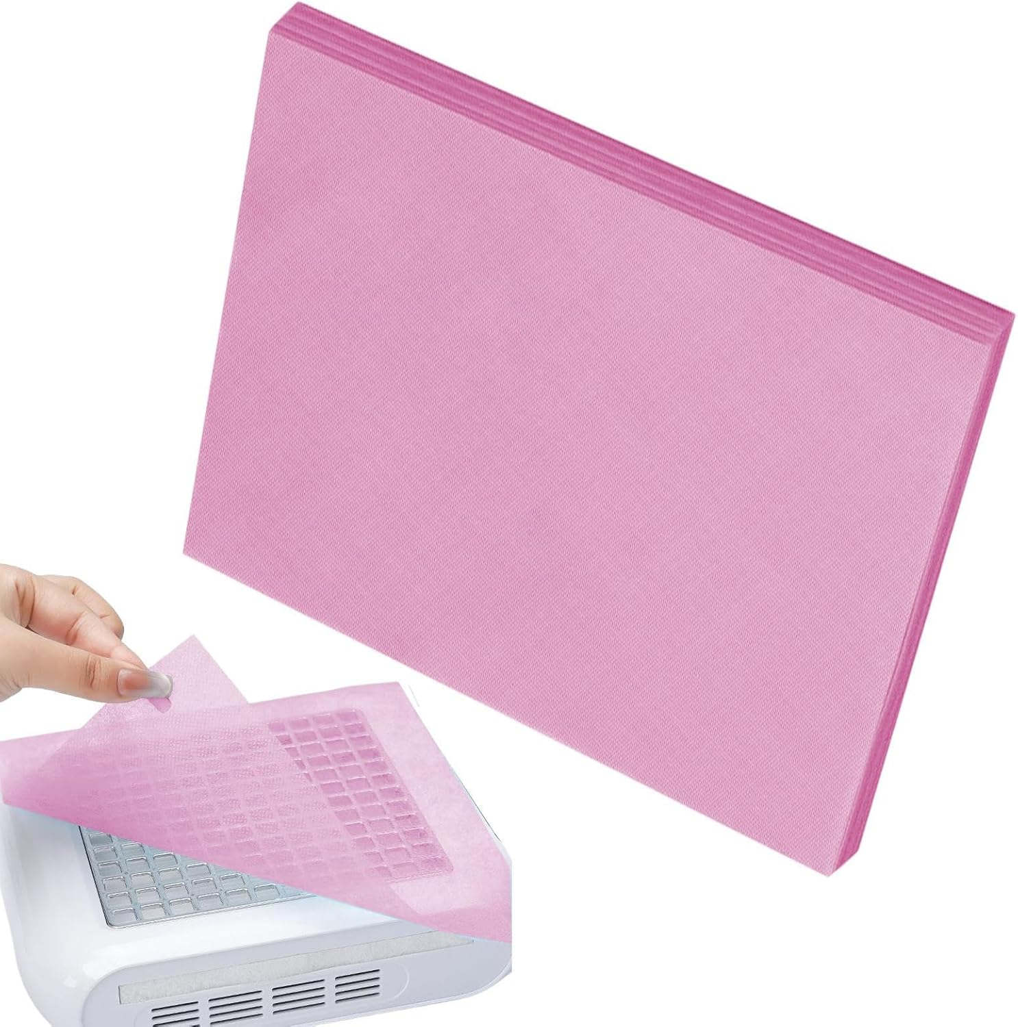 Nail Paper Sheets | Nail Dust Collector Filter | 100X Absorber Extractor Cleaner for Workshop Mesh Screen and Non-Woven Fabric