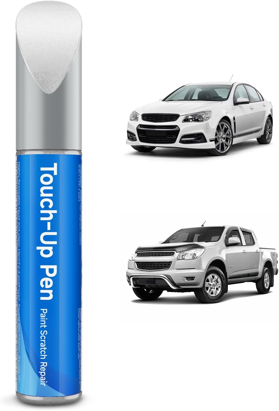 Touch up Paint Compatible with Holden Exact Match Touch up Paint Car Scratch Repair (Precision Grey（K21 ）) (Heron White(679F/J073))