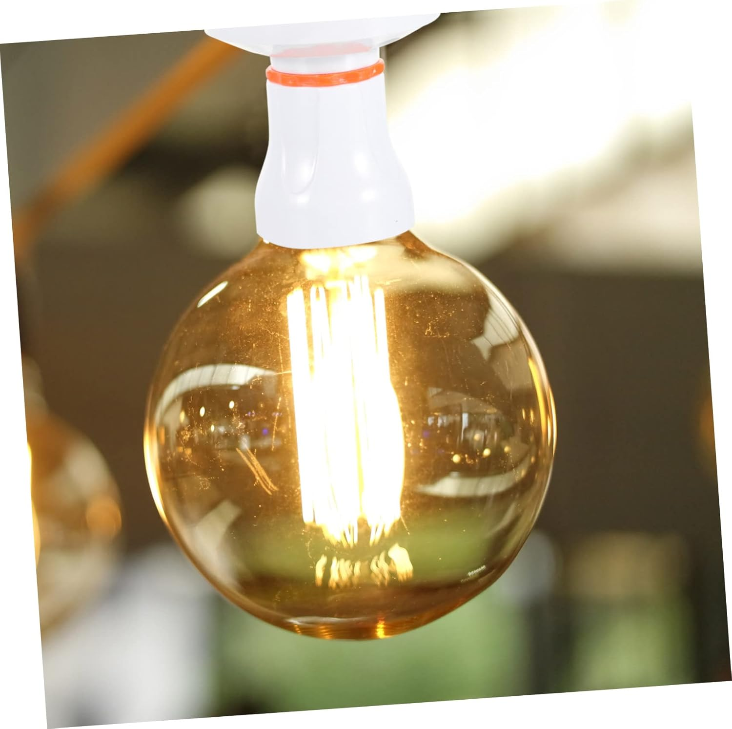 GRIRIW 2-In-1 Light B22 Base Temperature Resistant Sturdy for Lamp Kits Ceiling Batten Lamps image number 1