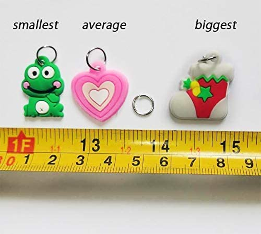 Rubber Loom Band Silicone Charm, Bracelet Charms ,Loom Rubber Bands Charms,Bracelet Pendant, image number 4