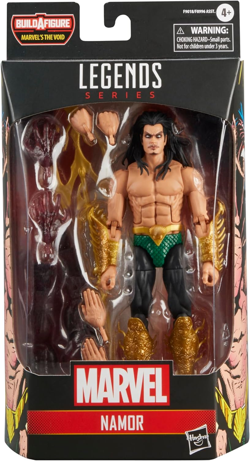 MARVEL Classic Legends Series Namor, Comics Collectible 6-Inch Action Figure image number 5