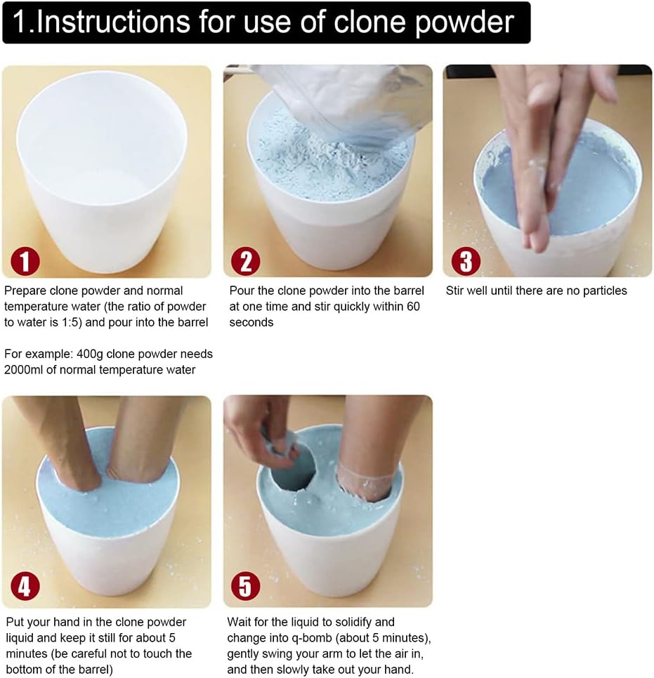 DIY Hand Mold Kit 3D Hand Casting Kit Family Create Unique Statue Couples Wedding Anniversary image number 1