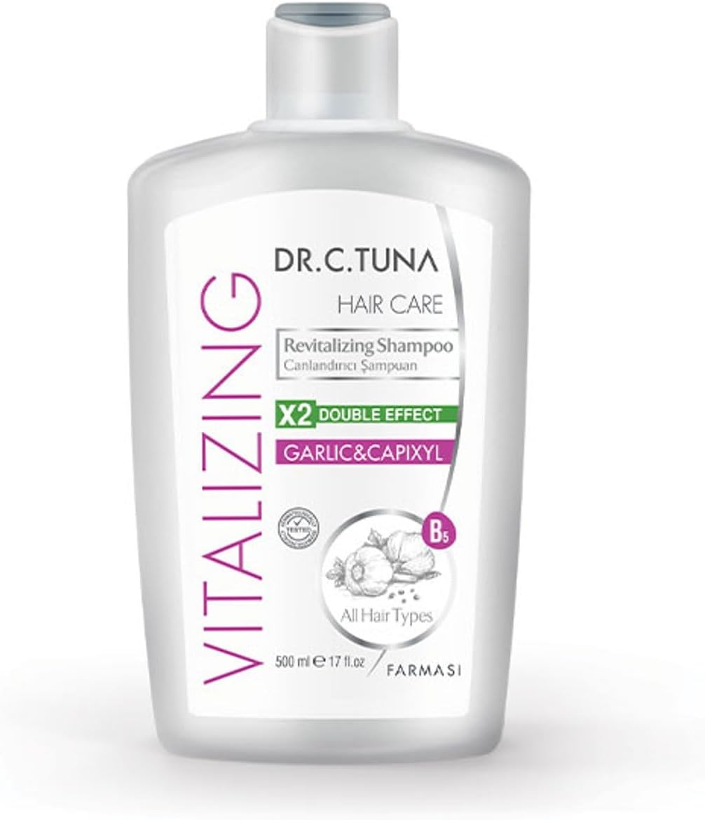 Kenparazzi Vitalising Garlic Shampoo 500 Ml - Protects against Breakage and Spills. Formula Developed and Enriched with Garlic and Capixy, 1108062 image number 1