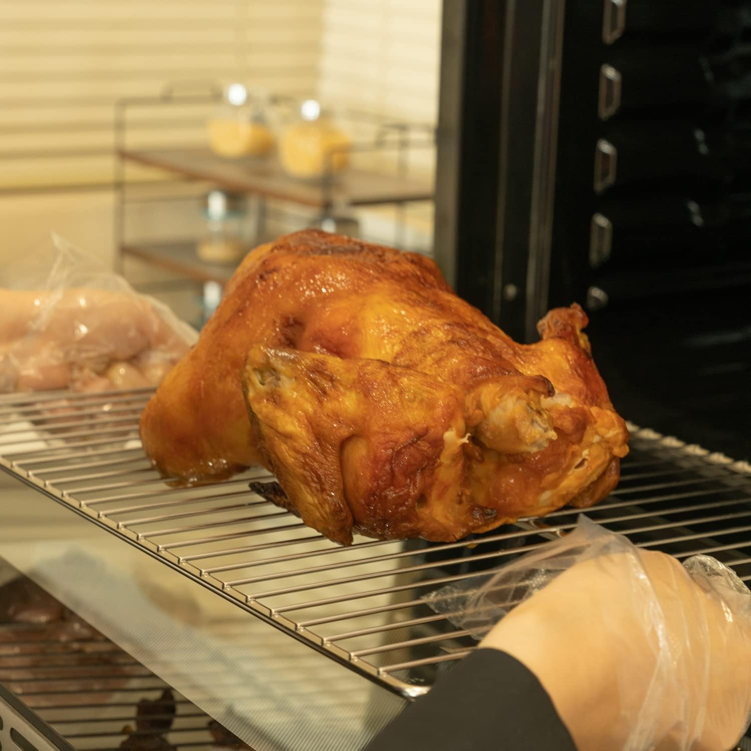 LANEJOY Grill Grates 23 1/4''*15 3/4'' (2 Pack, Stainless Steel Barbecue Wire Mesh, Multifunction Cooking Grate for Outdoor Grill image number 4