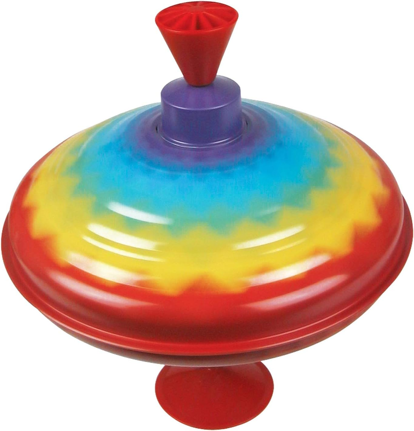 Tobar Rainbow Humming Top Traditional Spinning Toy image number 2