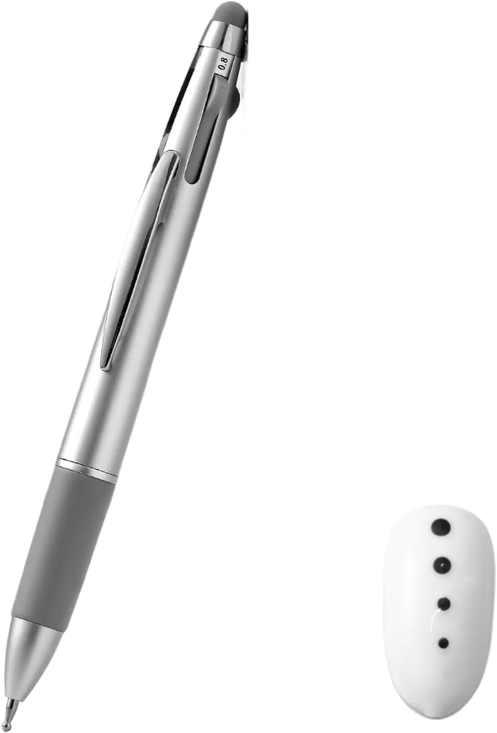 Nail Dotting Pen | Retractable Women'S Dotting Pen for Fingernail,Compact Nail Dot Paint Aid for School Traveling Business Trip Home image number 2