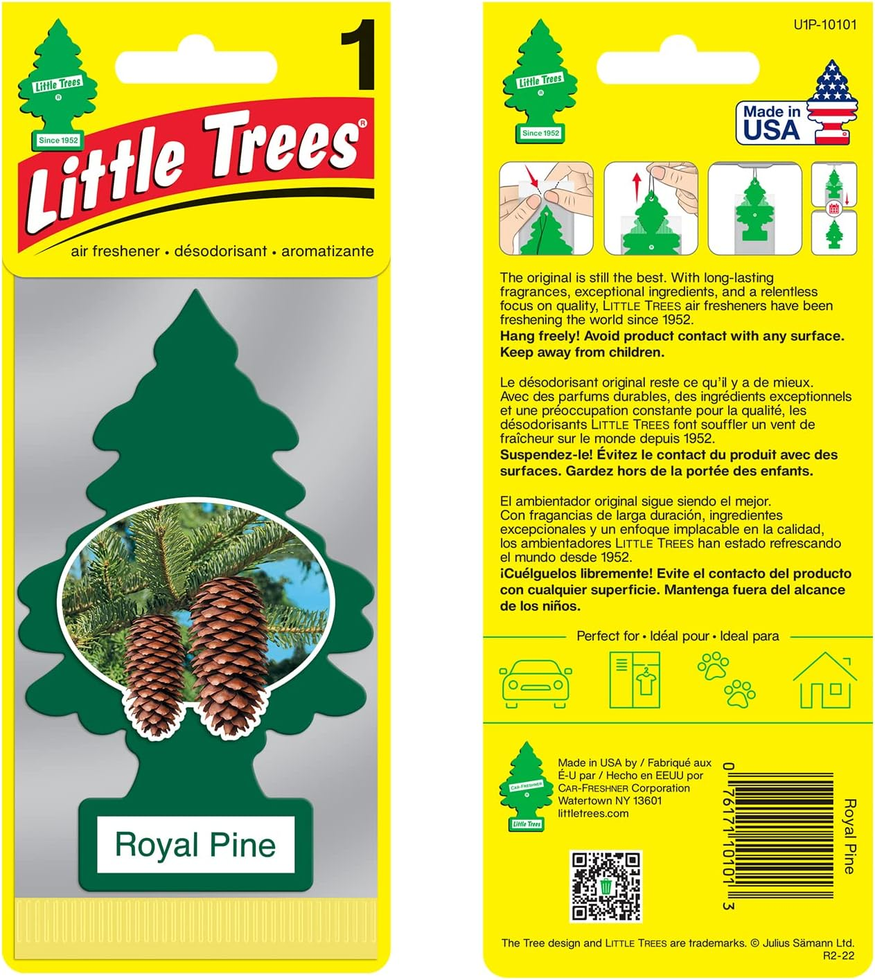 Little Trees Royal Pine Air Freshener