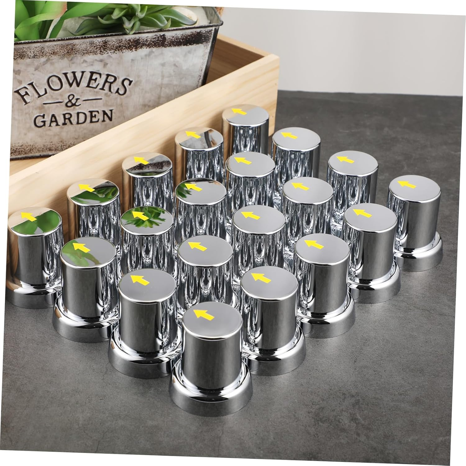 ULTECHNOVO 20Pcs Wheel Nut for Trucks Trailers Protector Caps Safe Stylish Automotive Accessory Easy Installation image number 2