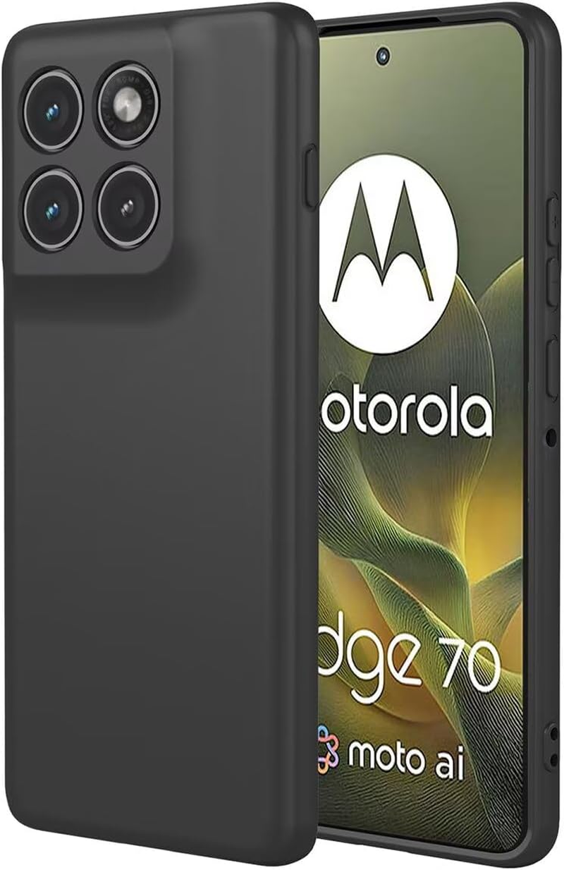 COMAKU Case for Motorola Moto G56 5G, with Camera Soft TPU Silicone Protection Cover with Shockproof Bumper - Purple