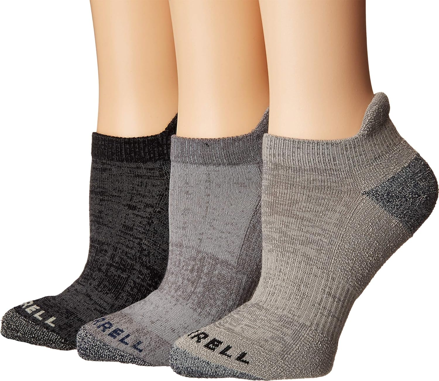 Merrell Men'S and Women'S Wool Everyday Hiking Socks-3 Pair Pack-Cushioned