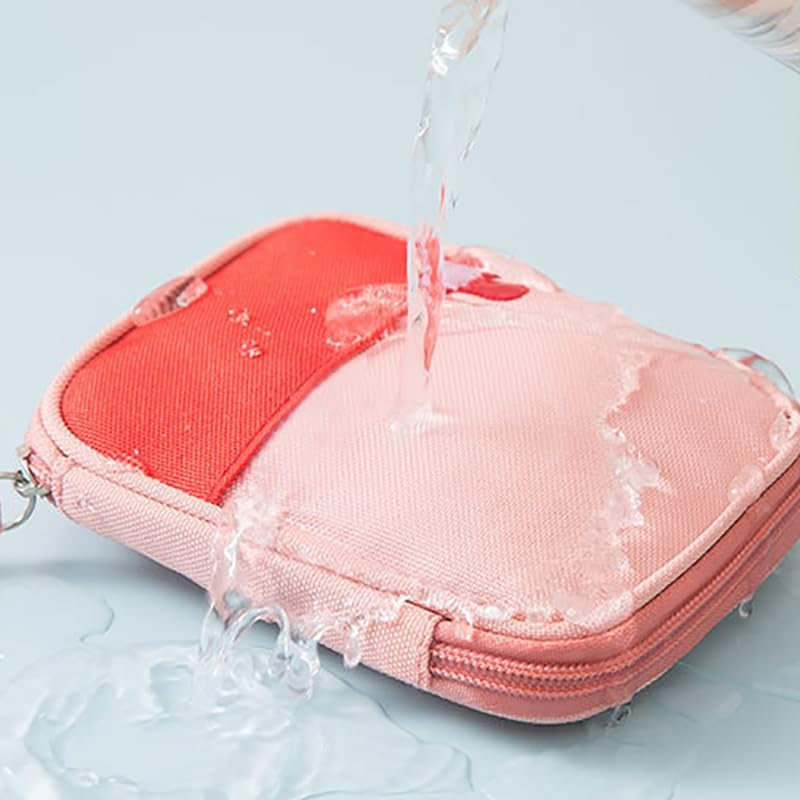 AIMALL Layered Large-Capacity Medicine Box Aid Kit Storage Bag, Waterproof Oxford Cloth, Multiple Pockets for Emergency Kit, Available in Green, Pink, Grey - Grey image number 5