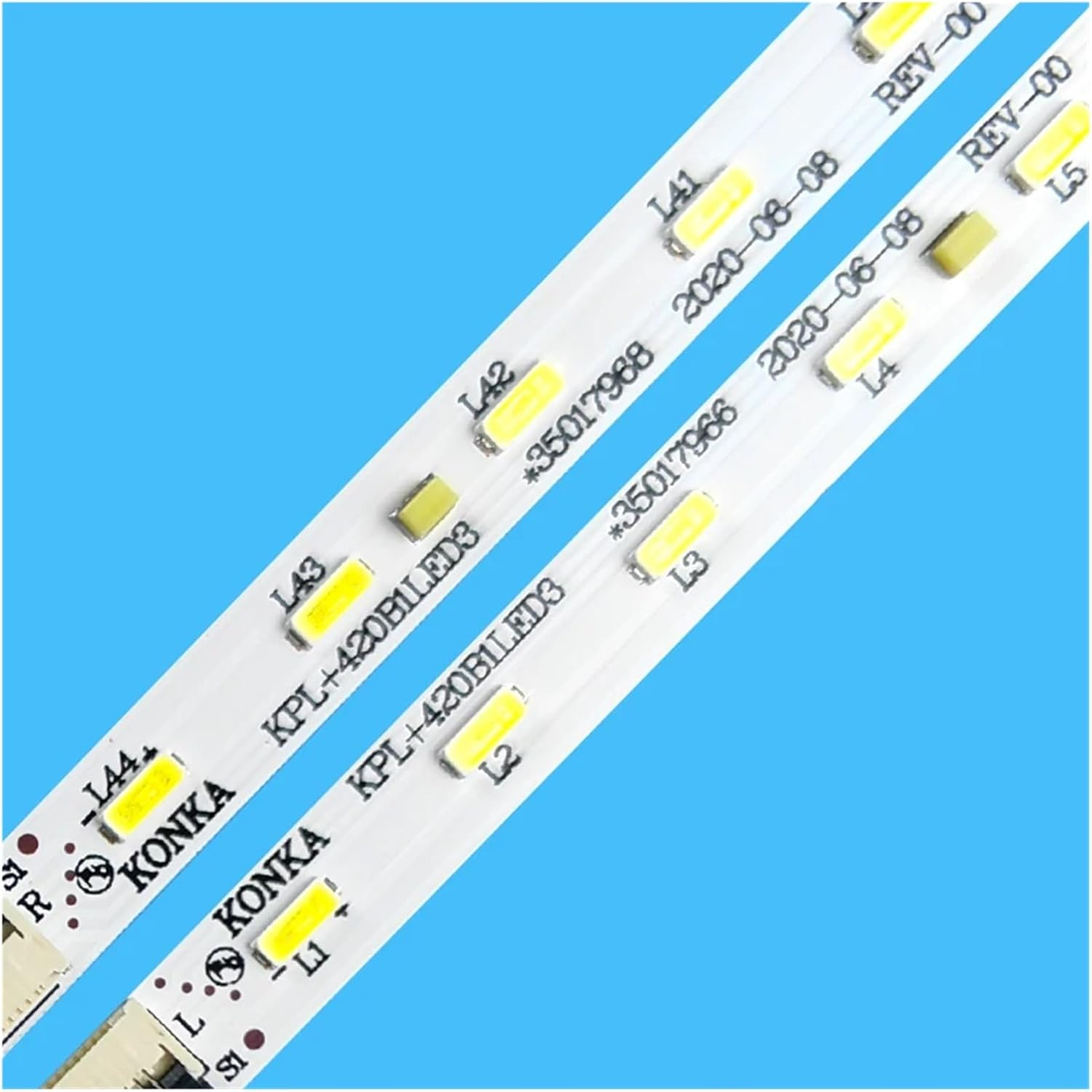 LED TV Backlight Strips for K.On/Ka LED42X8100PDE KPL+420B1LED3 35017968 35017966 44-Leds 472Mm image number 1