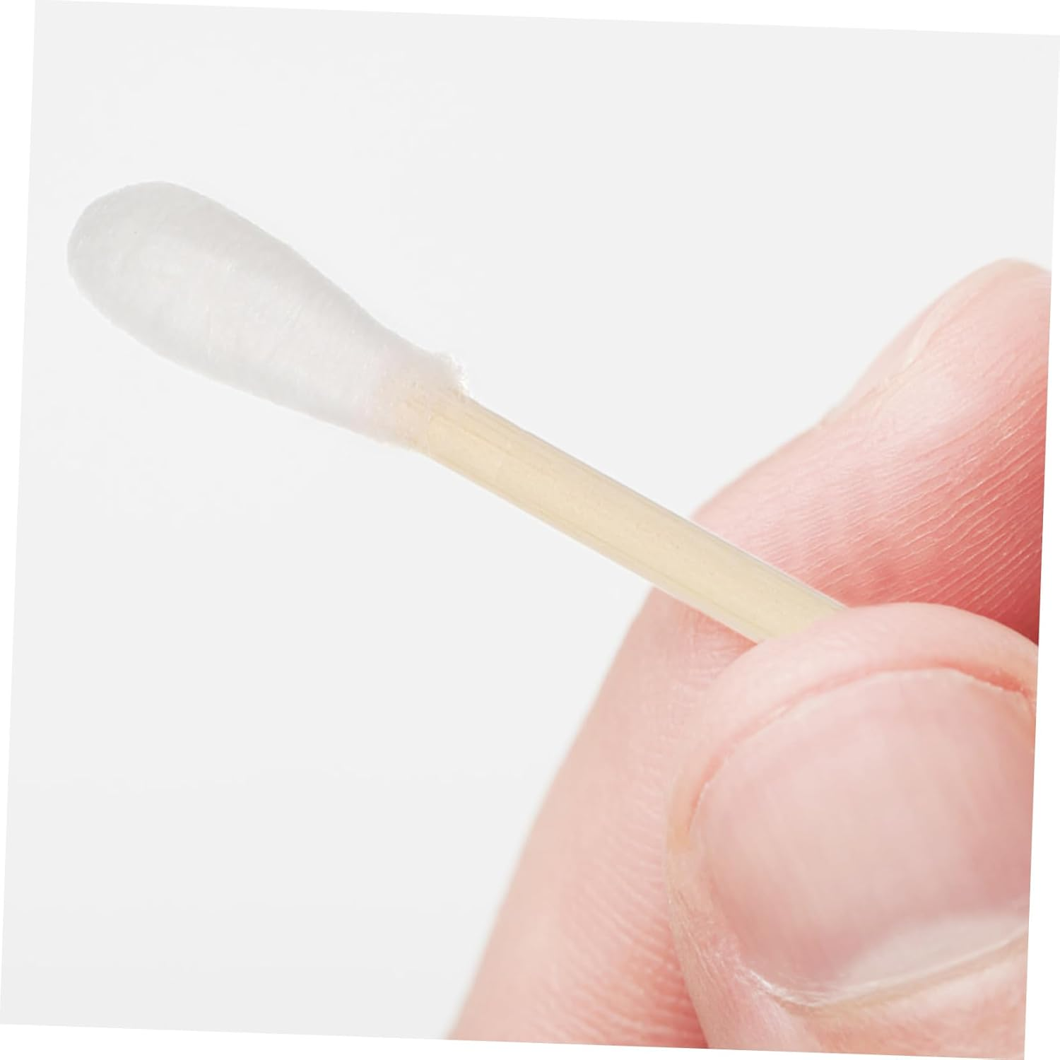 TIDTALEO 100 Pcs Dual-Head Cotton Ear Swabs Bamboo Handles, Disposable Multifunctional Cotton Swabs for Makeup, Ear Cleaning, and Detail Surface Cleaning, Suitable for Babies and Electronics image number 6