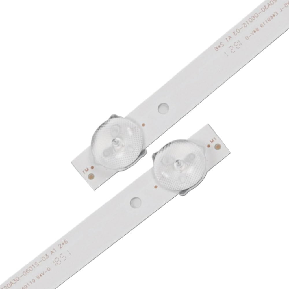2Pcs/Set 32In 572Mm LED Backlight TV Strip for S.An-S.Ui 32'' 6Led HL-00320A30-0601S LED32S66T2S LED32HD101T2 H32D7100E H32D71100E