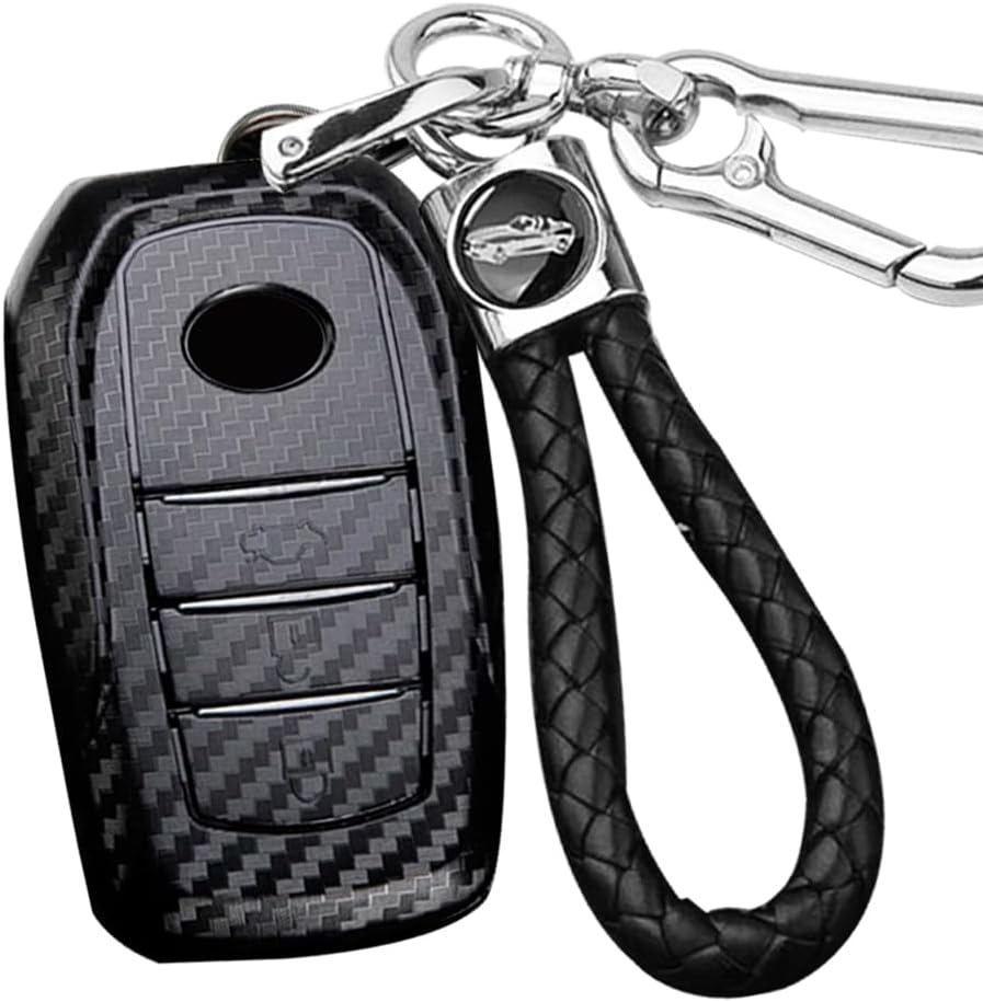 HIBEYO Key Fob Cover for Toyota Corolla RAV4 Camry GX FJ150 Prius Yaris Land Cruiser Highlander LX RX NX Hilux Previa image number 4