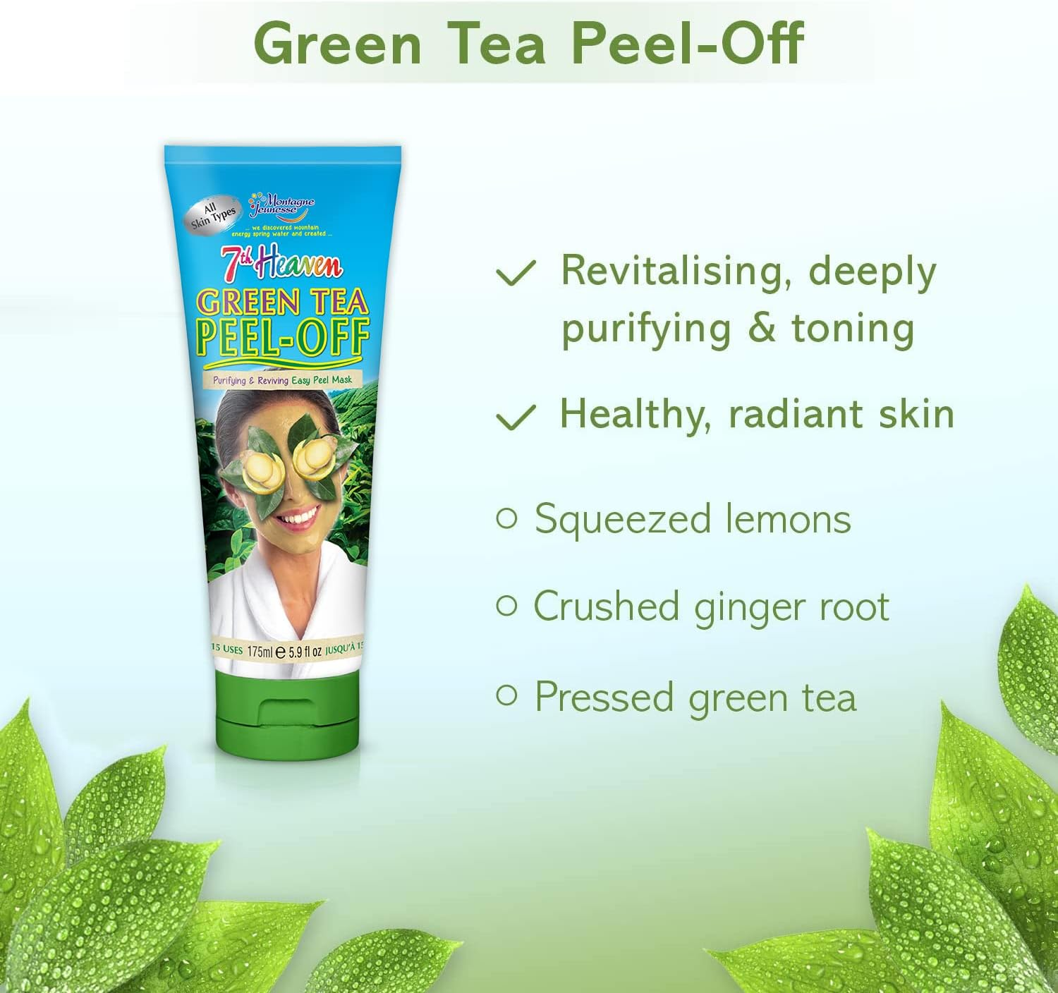 Green Tea Peel-Off 175Ml Tube image number 1