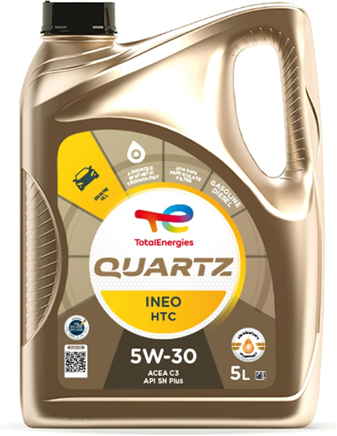 Totalenergies Quartz Ineo HTC 5W-30 Engine Oil 5 Liter image number 4