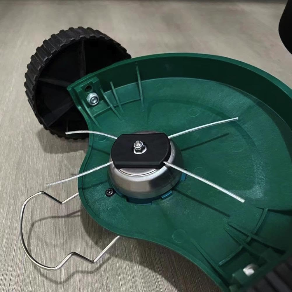 3Pcs String Trimmer Head,Electric Weed Eater Head Replacement Steel Wire Line Spool,Universal Fit String Trimmer Replacement Head,Wire Rope Weed Head Replacement String Trimmer Parts and Accessories image number 4