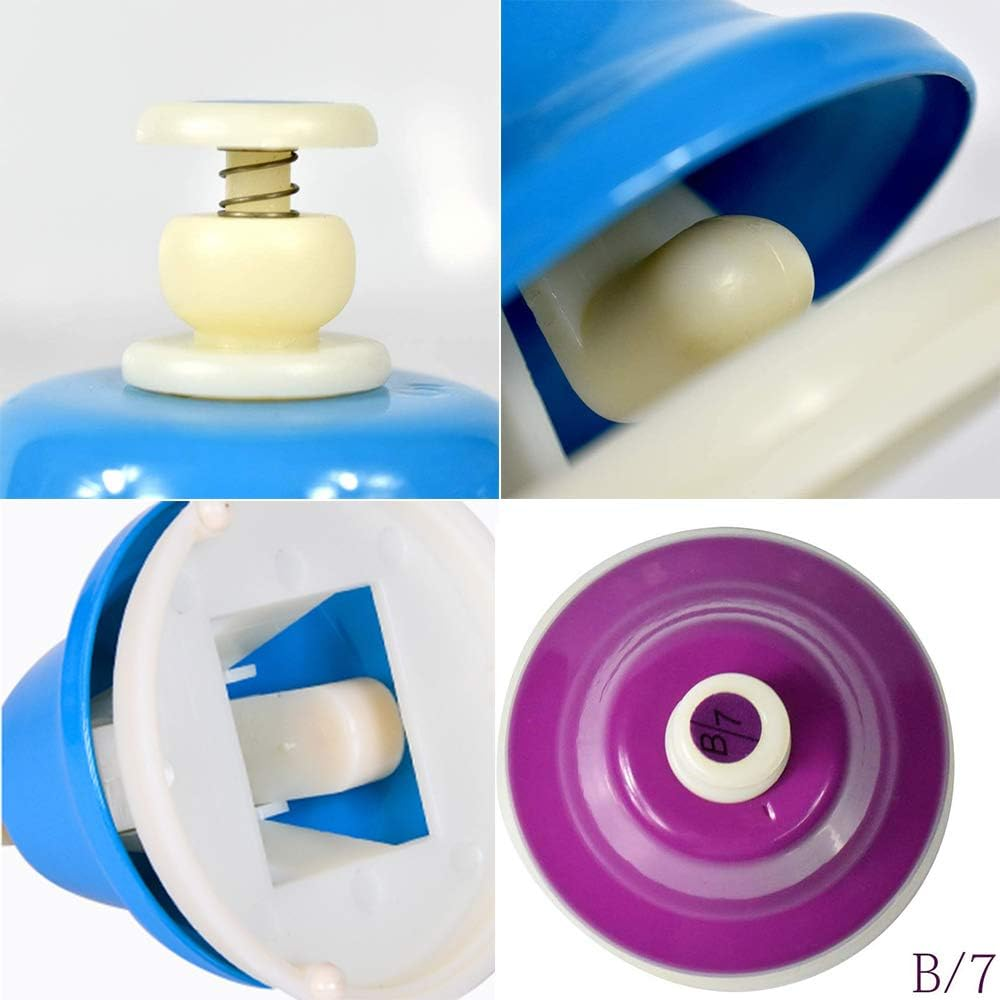 ENNBOM Desk Bells Hand Bells 8 Notes Music Bells Percussion Instrument Musical Teaching Chromatic image number 1