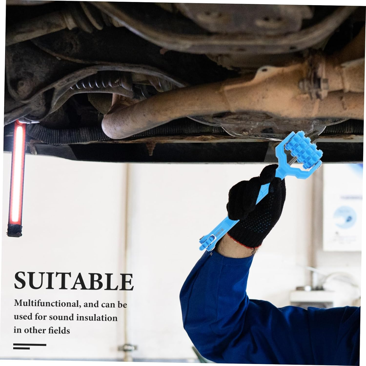 SWOOMEY Soundproof Rollers Dual Head Plastic Car Sound Deadening Roller for Vehicle Noise Reduction Automotive Sound Deadening Tool image number 1