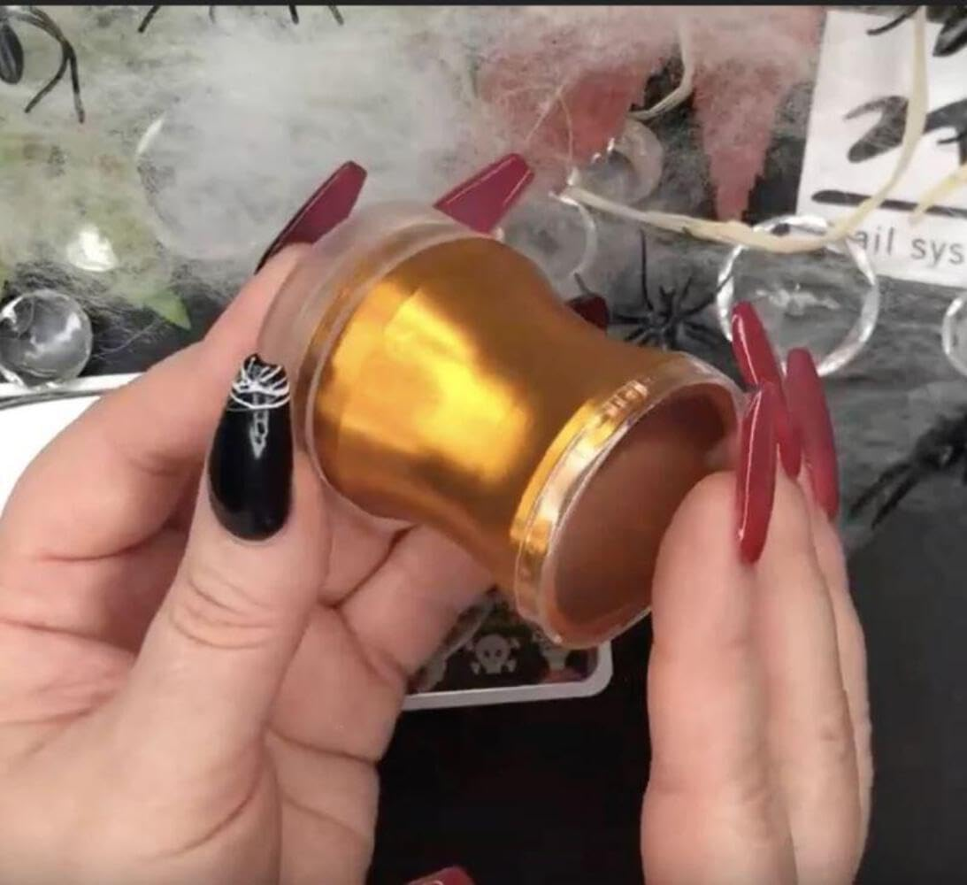 Stamper & Scraper ~ Gold or Silver ~ Large Diameter 4Cm image number 5