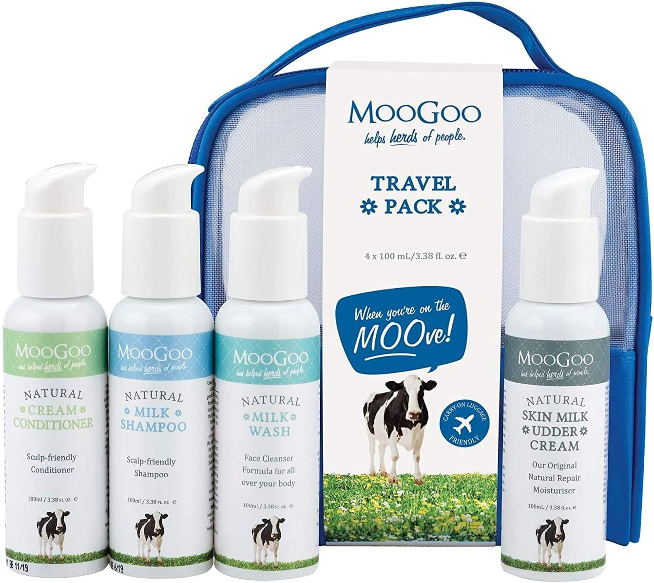 Moogoo Adult Travel Pack - Essentials Set (5 Count)