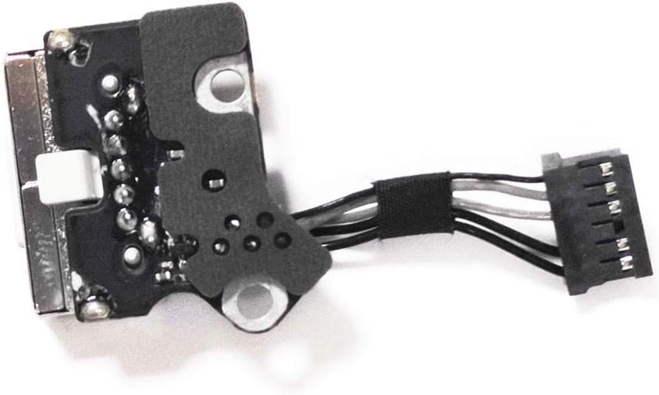 New A1398 Dc-In Power Jack Board for Macbook Pro 15'' A1398 DC Jack Board 820-3109-A 923-00535 2012-2015 Year image number 1