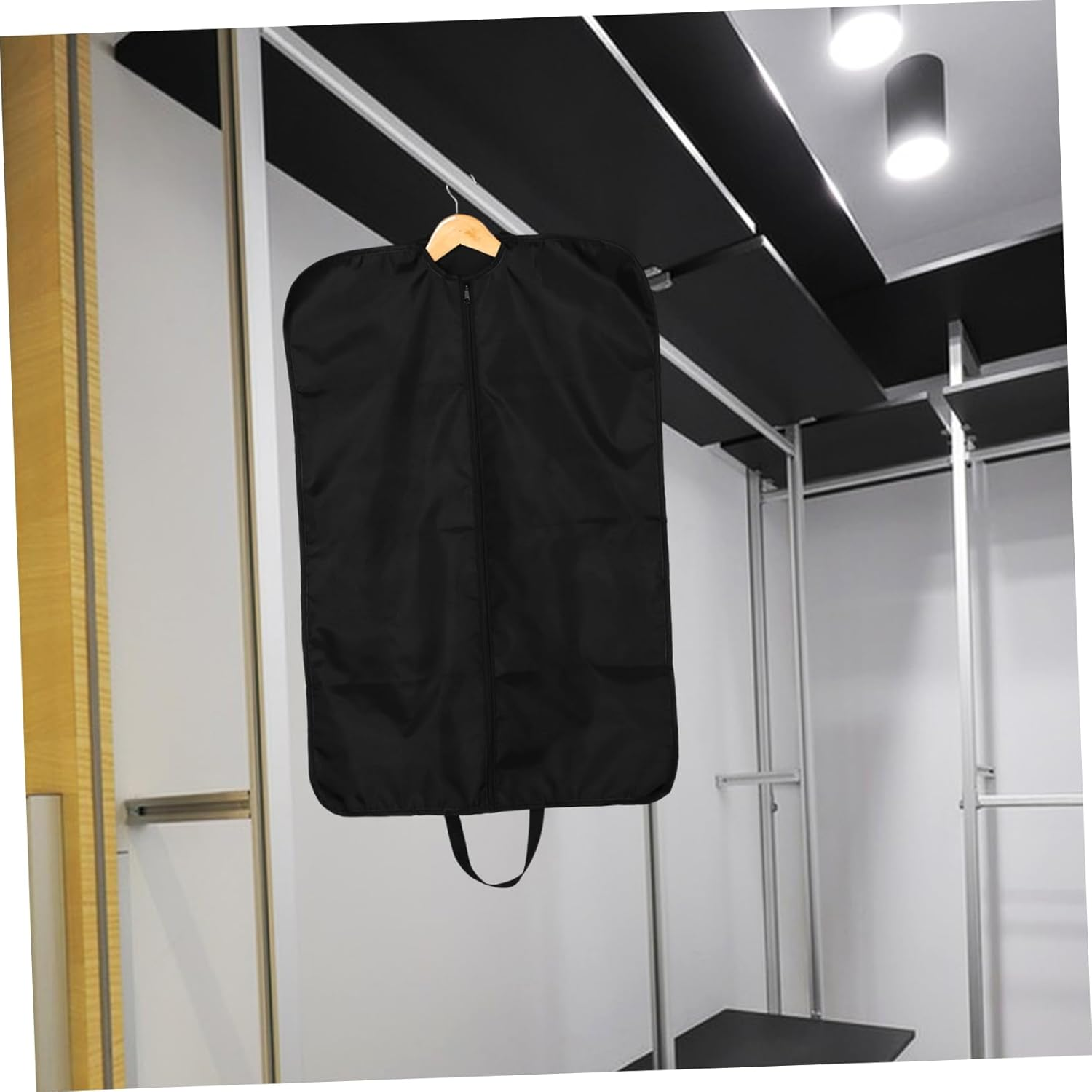 WATIIFUFU Hockey Clothing Hanging Bag Portable Wardrobe Foldable Storage for Shirts Sweaters and Gym Gear Lightweight Travel Accessory image number 5