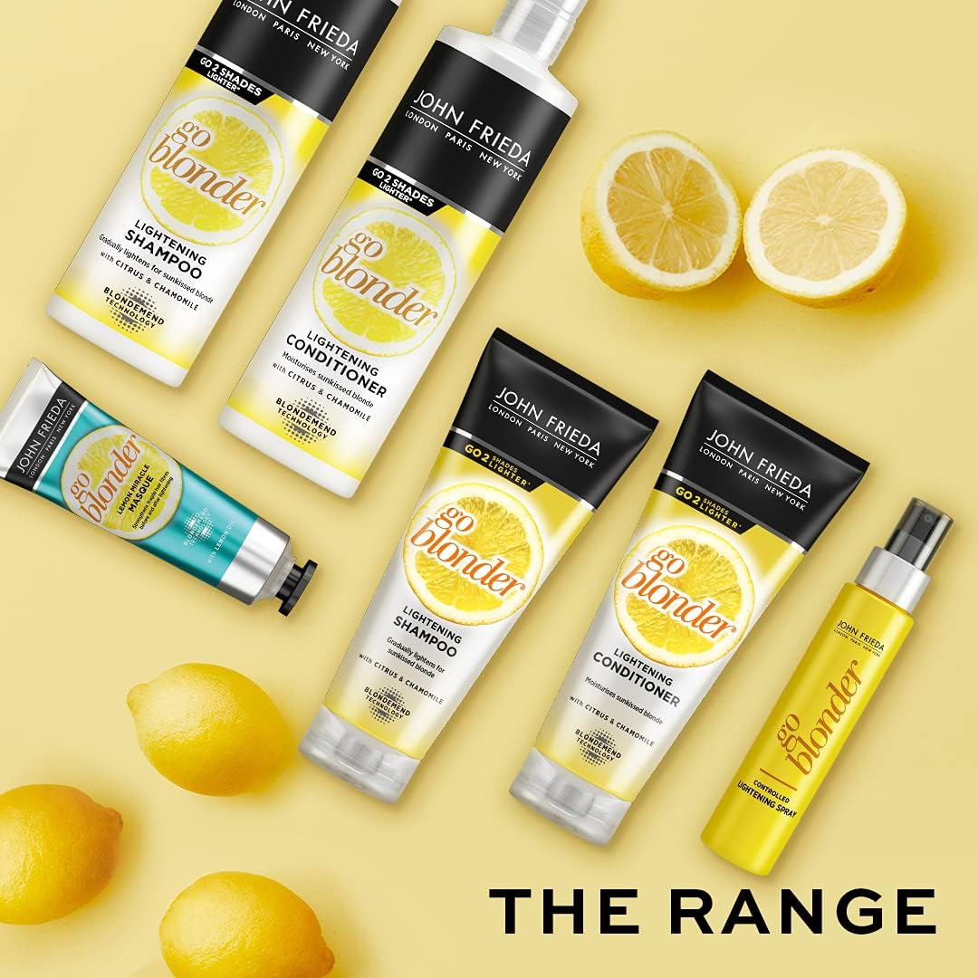 John Frieda Sheer Blonde Go Blonder Lightening Conditioner for Blonde Hair, 500 Ml image number 1