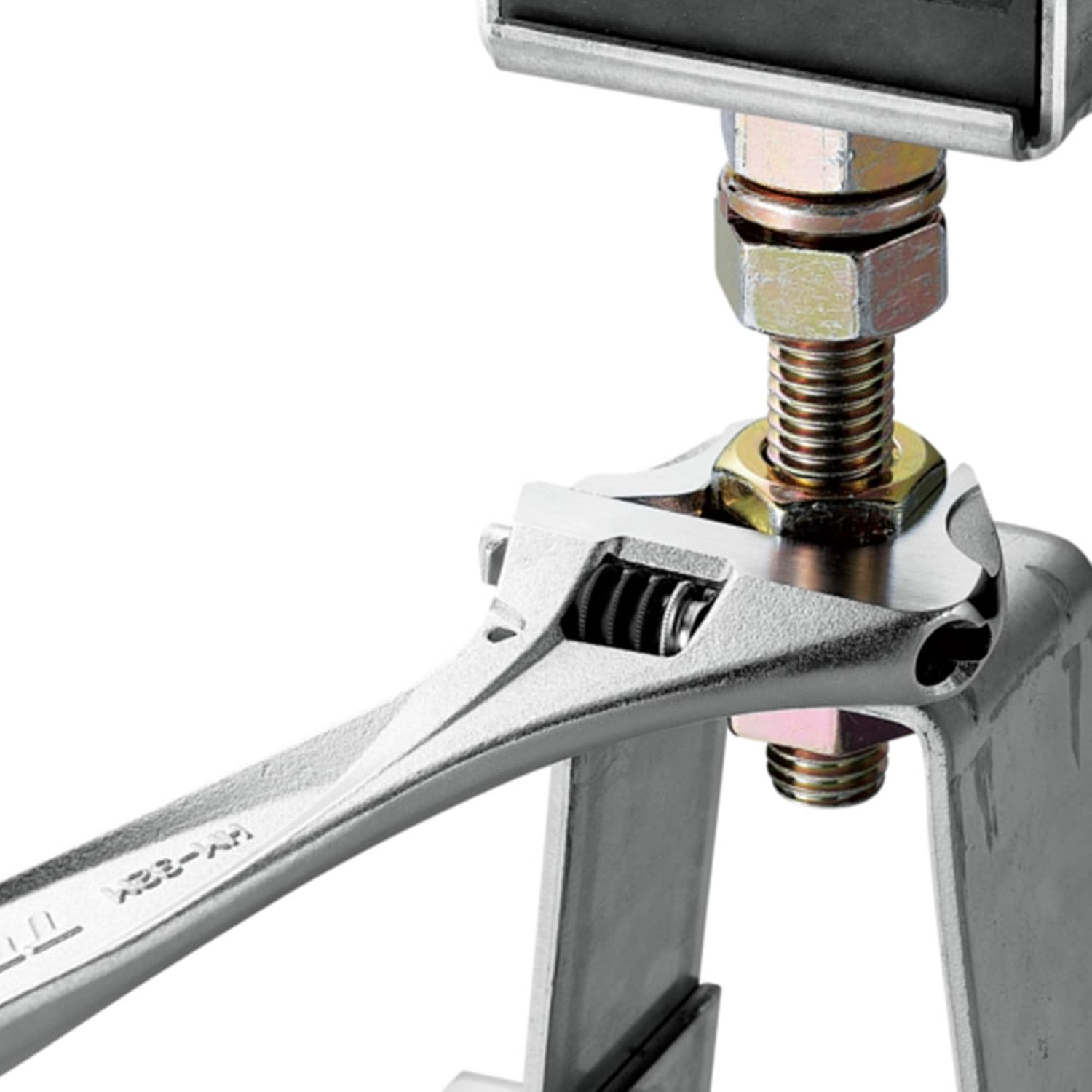 Top Industries Tsubamesanjo HM-32MSNB No-Backlash Monkey Wrench, Short Work Wide, Mouth Opening 0-1.3 Inches (0-32 Mm), Navy, No Backlash Warm, Made in Japan image number 6