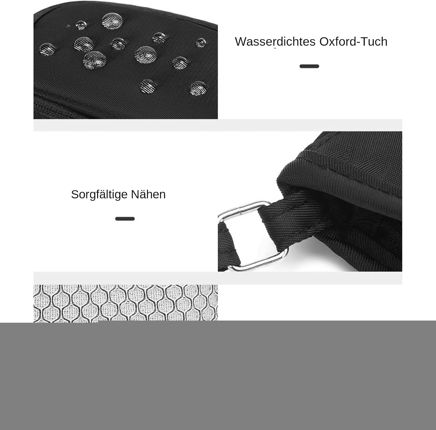 Krmoau Passport Bag &ndash; Passport Case, Anti-Theft Document Holder with Card Slots for Everyday Use Hiking Holiday Work Short Trips Leisure Camping Commuting Mobile Phone image number 1