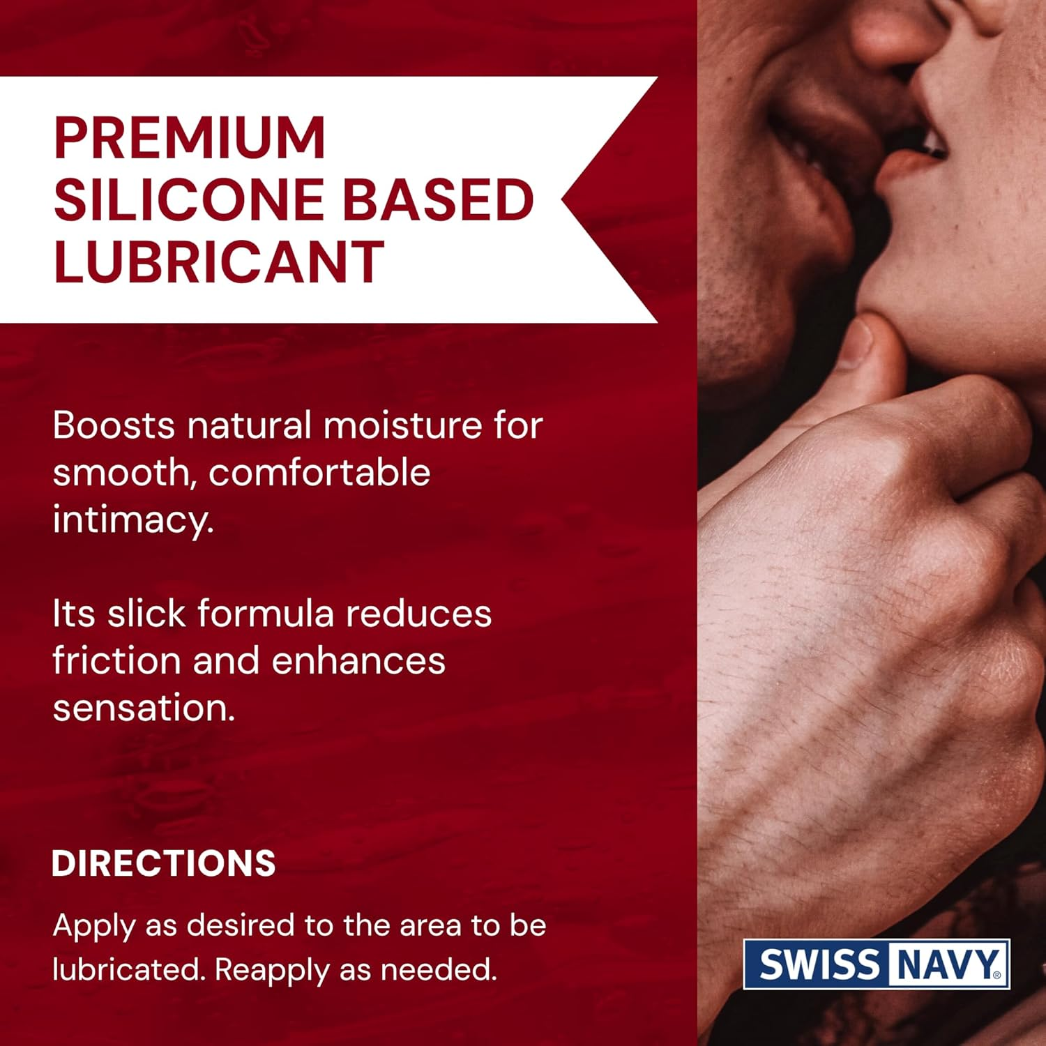 Swiss Navy Premium Silicone Lubricant, 16 Oz, MD Science Lab image number 3