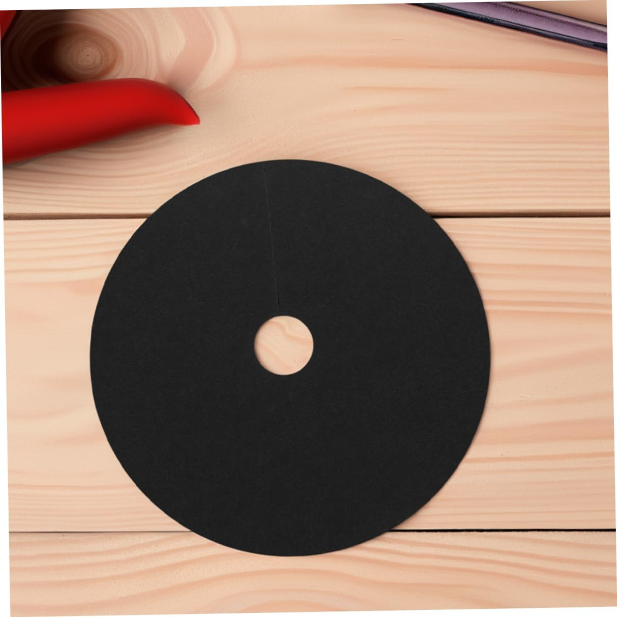 WEKADRIN 10 Pack Tree Mulch Rings Grasscloth Plant Root Protectors Circular Garden Decor Covers for Outdoor/Indoor Gardening image number 5