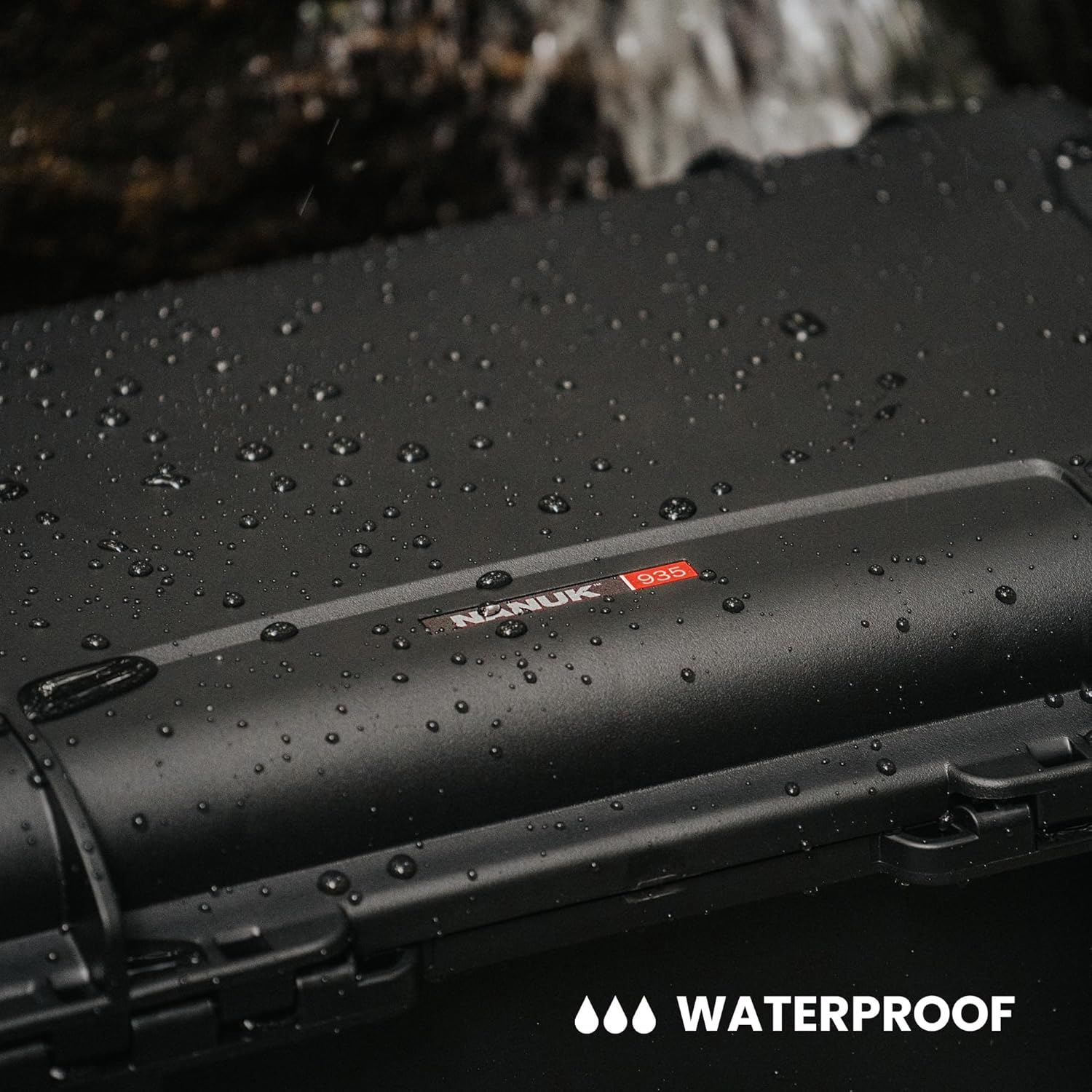 Nanuk Wheeled Series 935 Lightweight NK-7 Resin Waterproof Protective Case and Padded Divider - Graphite image number 1