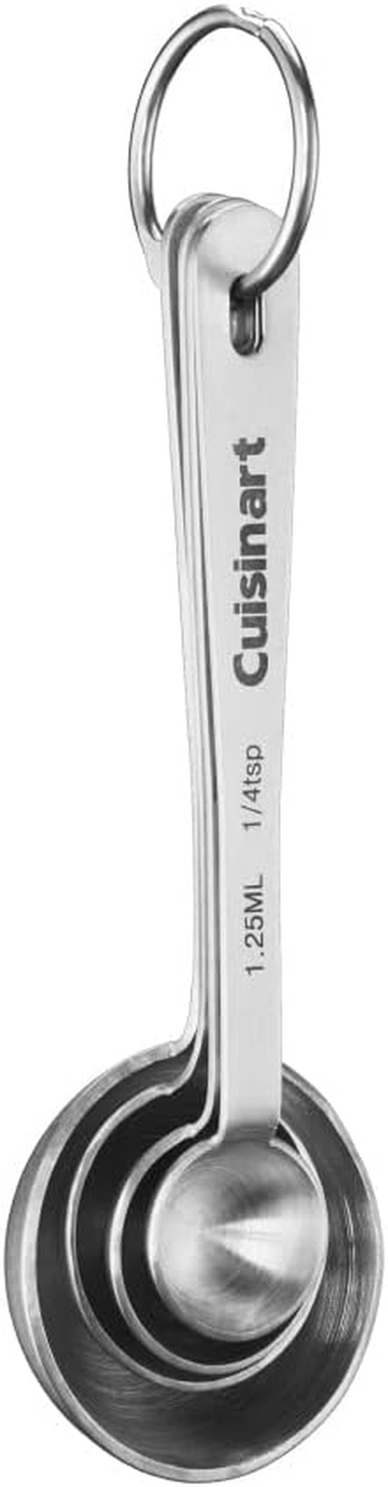 Cuisinart CTG-00-SMP Stainless Steel Measuring Spoons, Set of 4 image number 1