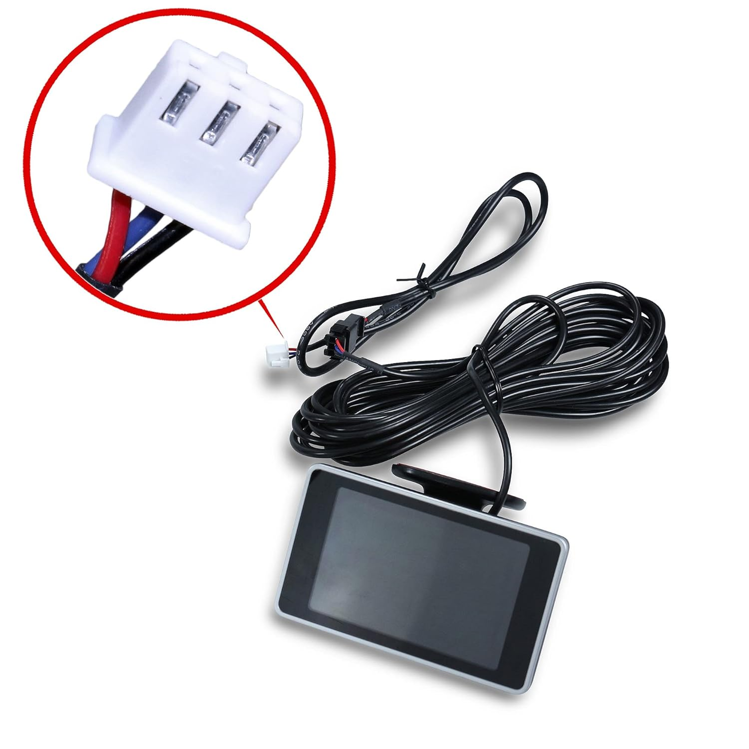 VALEO Beep and Park Parking Assistance Kit with 8 Sensors and LCD Display - Front and Rear Mounting 632202 image number 2