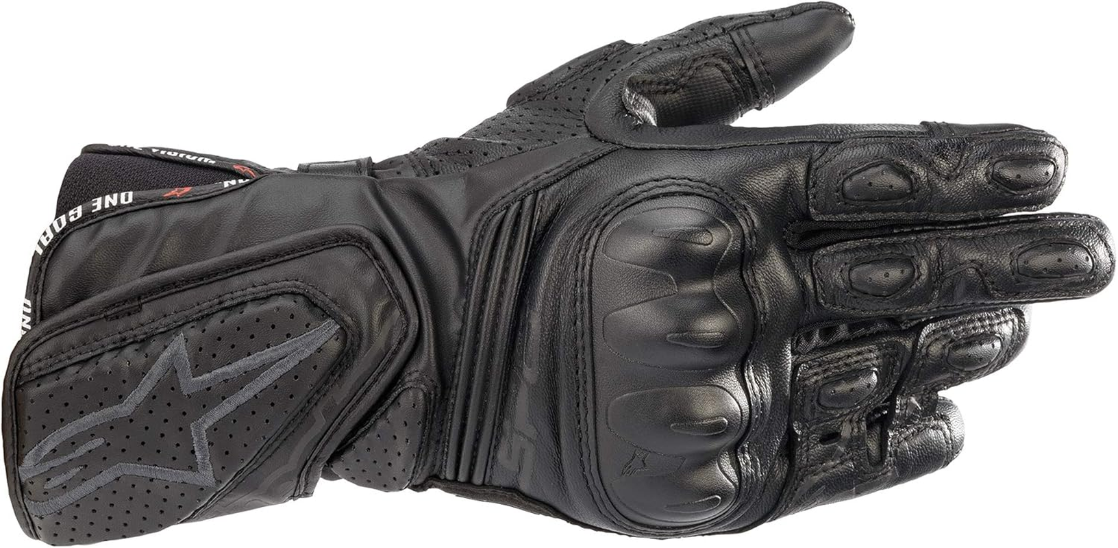 Alpinestars 3518321 Stella SP-8 V3 Leather Motorcycle Gloves, Black White Diva Pink (Size XS)